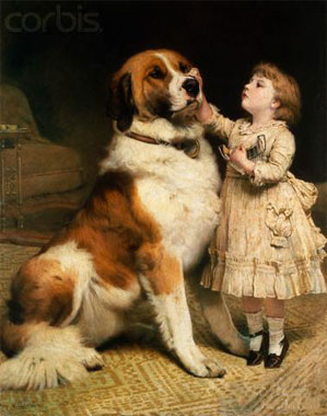 девочка и пес